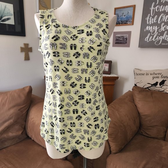Nue Options Flip Flop Top Size S - Picture 1 of 4
